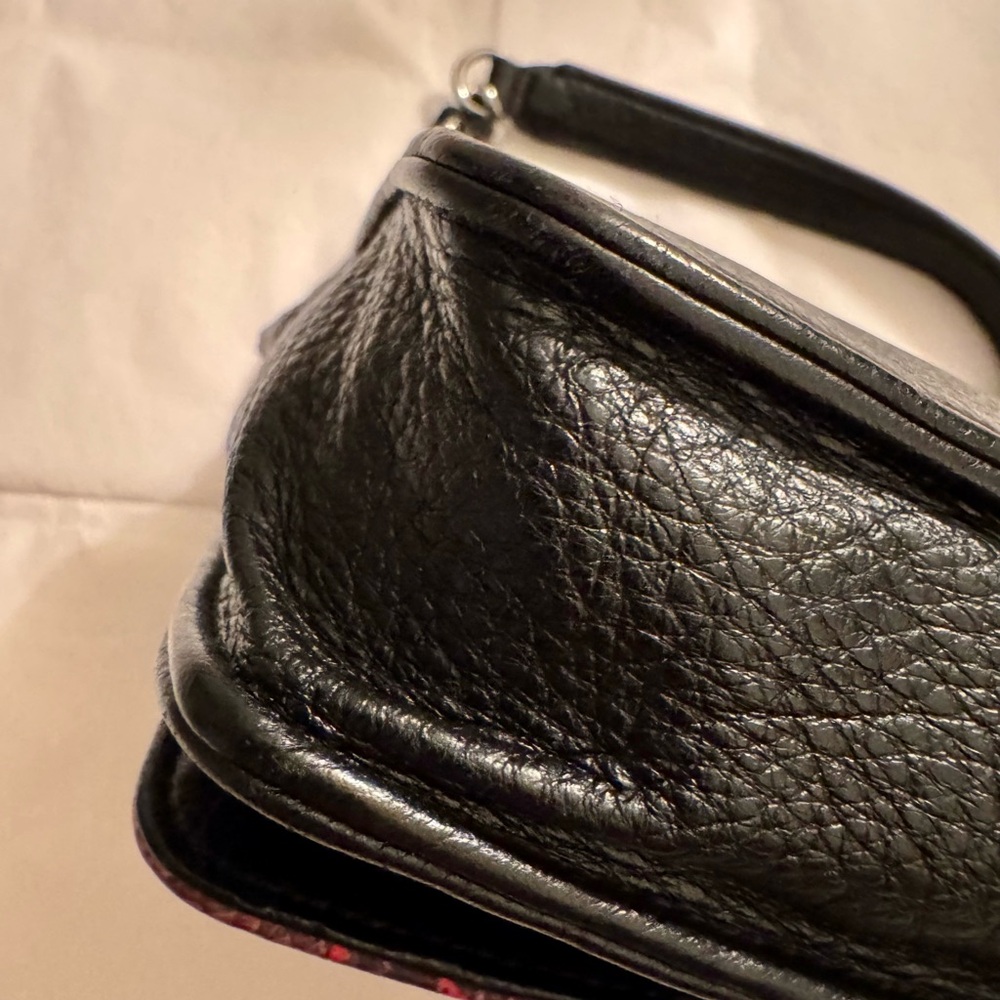 Aimee Kestenberg Black/Snake Skin Bag - Picture 7 of 9